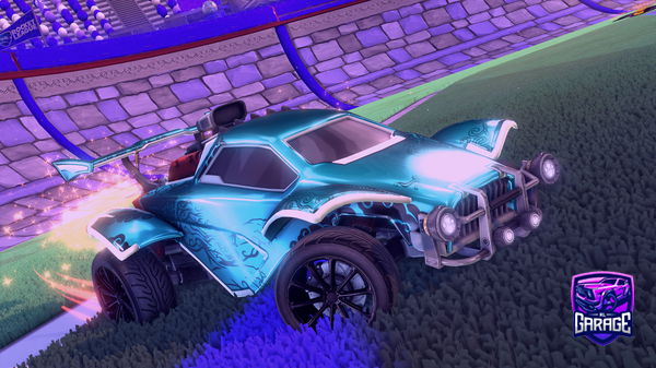 A Rocket League car design from MrCabbage877