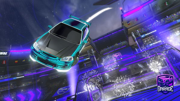 A Rocket League car design from GUFI__