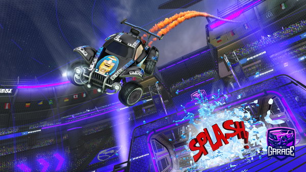 A Rocket League car design from Trxpez12