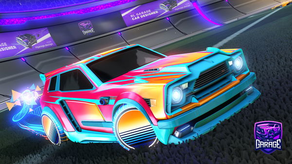 A Rocket League car design from TheRealS23