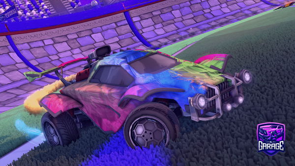 A Rocket League car design from boxpsycho