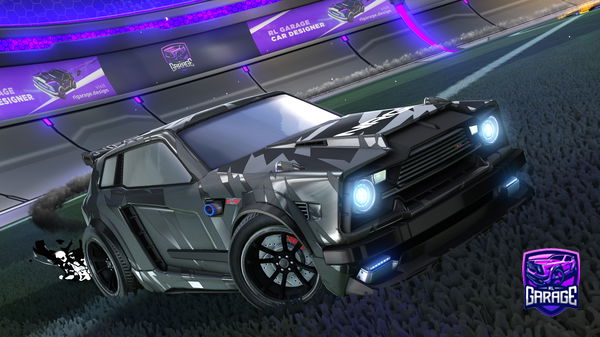 A Rocket League car design from ThunderPump27