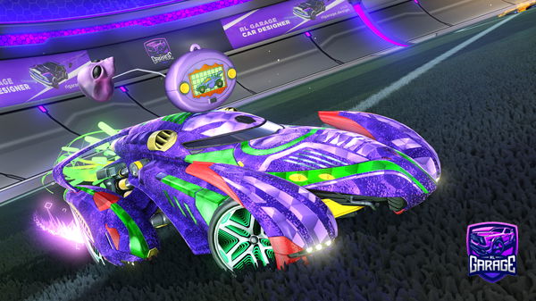 A Rocket League car design from Elr0nd