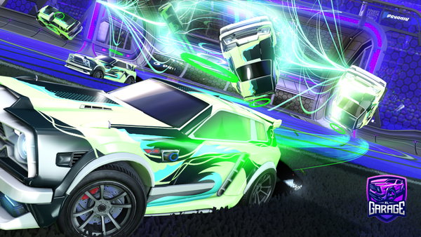 A Rocket League car design from Omega_HD08