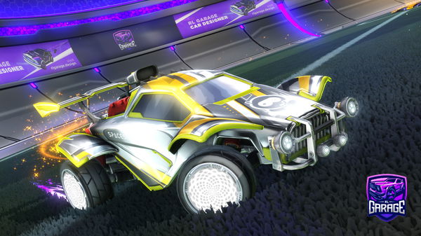 A Rocket League car design from davidderechte187