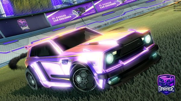 A Rocket League car design from dieguilin