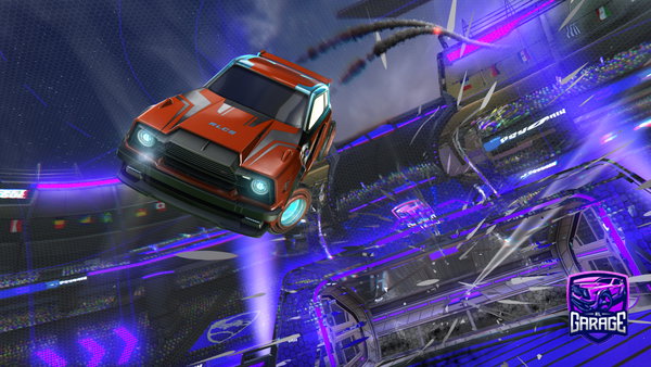 A Rocket League car design from Kohman14