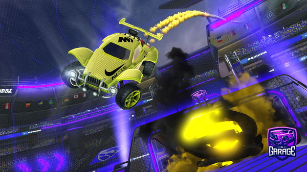 A Rocket League car design from trxpghg