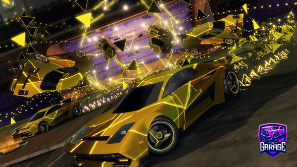 A Rocket League car design from -Mouni-