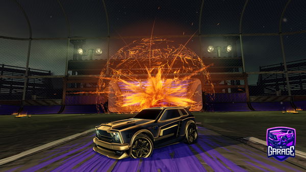 A Rocket League car design from PSN_VJakek