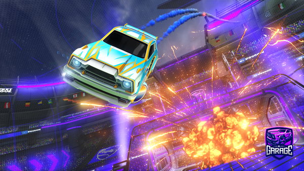 A Rocket League car design from ScatFreak2004
