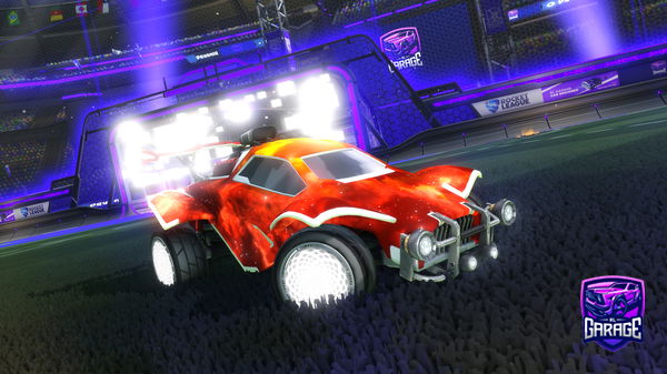 A Rocket League car design from LolgoUwU