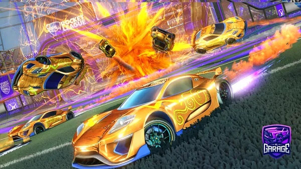 A Rocket League car design from TheGrapeBambeano