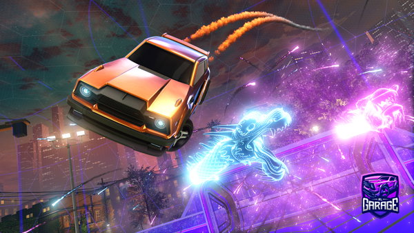 A Rocket League car design from Bollector