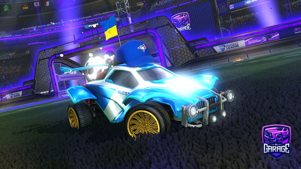 A Rocket League car design from CG_Lion14