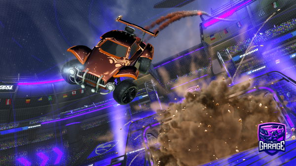 A Rocket League car design from browndogiirl