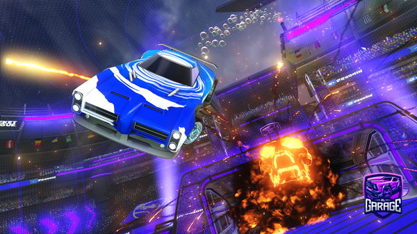 A Rocket League car design from Lemonade09876