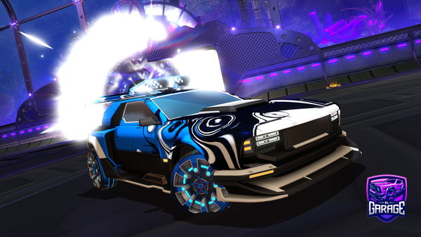 A Rocket League car design from rizzlerr