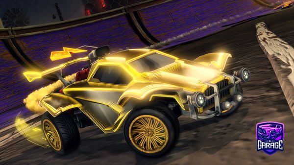 A Rocket League car design from UnoReverse664