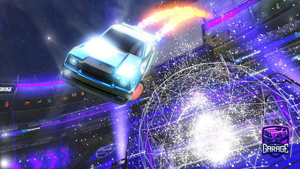 A Rocket League car design from zdaryus