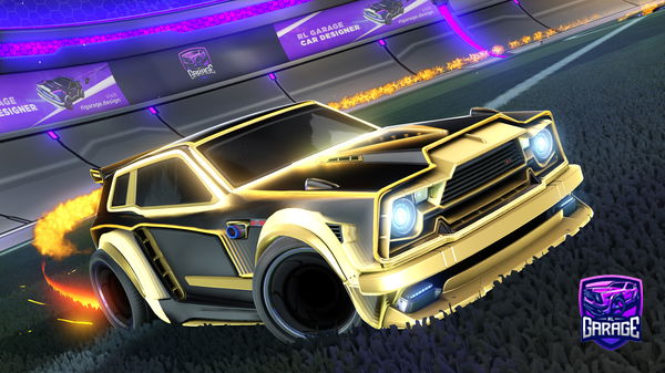 A Rocket League car design from Ori_The_V