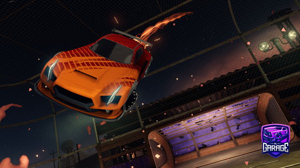 A Rocket League car design from JACKEDSTRANGER_YT