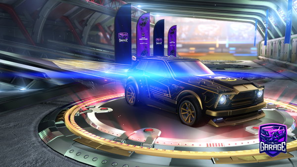 A Rocket League car design from SpacemanEv22