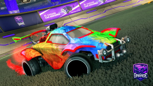 A Rocket League car design from YOUmurfagjdhdhdi