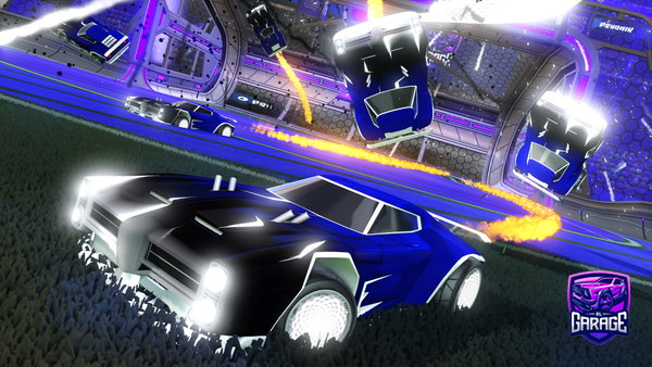 A Rocket League car design from dfuzeoverdrive