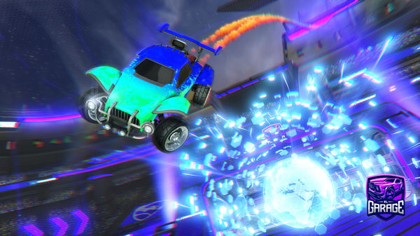 A Rocket League car design from Jonnysmile32