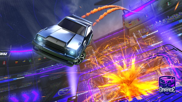 A Rocket League car design from Titooos