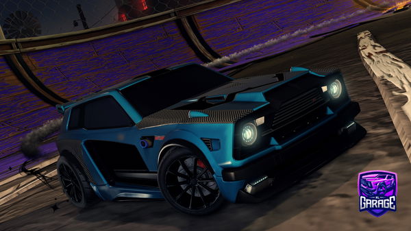 A Rocket League car design from santiago_uy