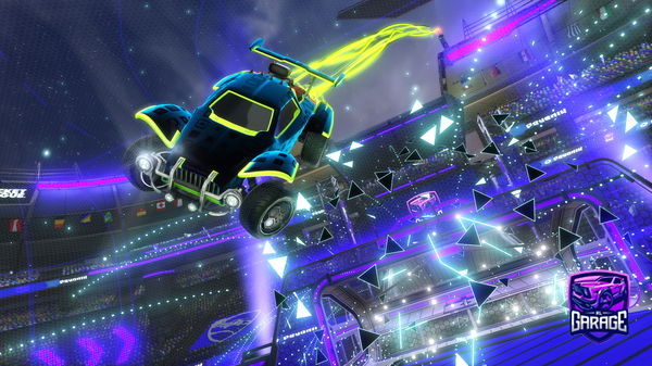 A Rocket League car design from Gamer4501