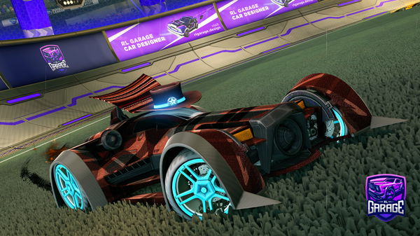 A Rocket League car design from pixl_