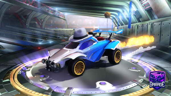 A Rocket League car design from Binaryman4231