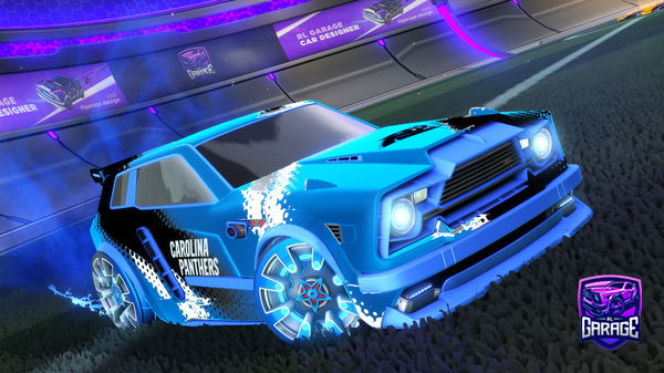 A Rocket League car design from NarutoKurama