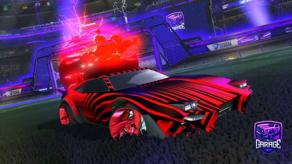 A Rocket League car design from Delinquent