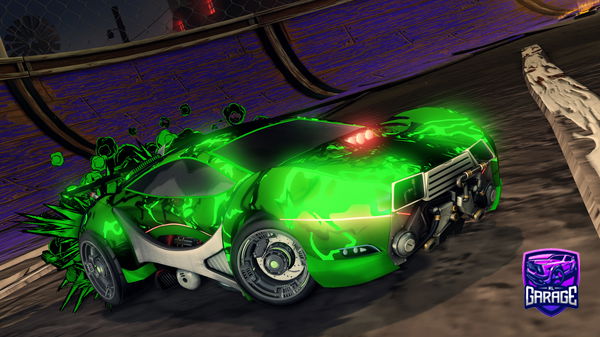 A Rocket League car design from sumsang