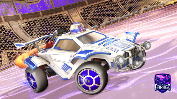 A Rocket League car design from m3ss1g04t