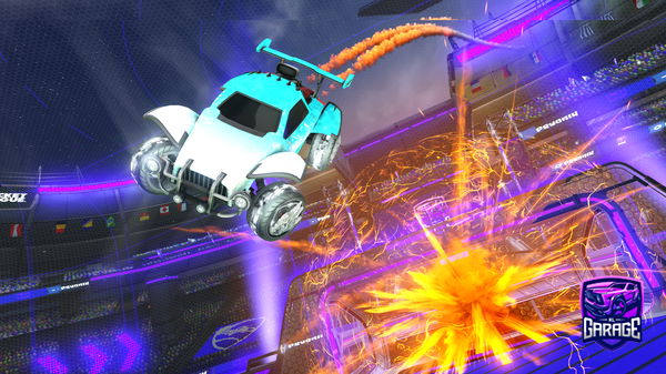 A Rocket League car design from 4L1