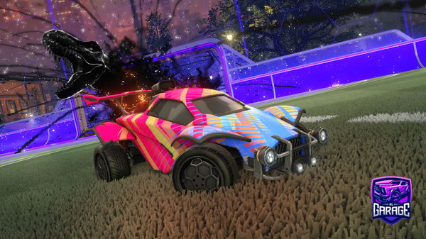 A Rocket League car design from Itzzz_maik