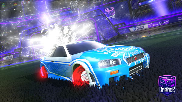 A Rocket League car design from MasterWu6811