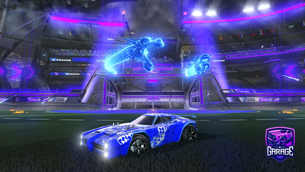 A Rocket League car design from Savvy_YTonYT