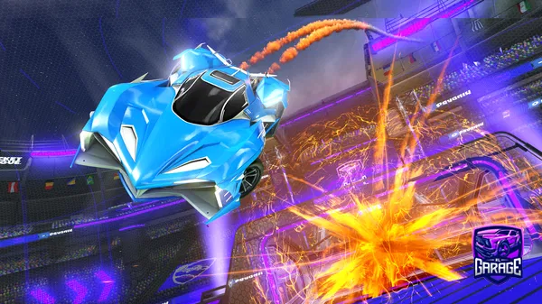 A Rocket League car design from yankystanky