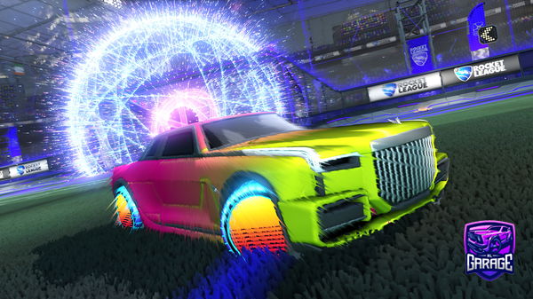 A Rocket League car design from nrgamer