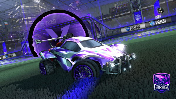 A Rocket League car design from Becanxz