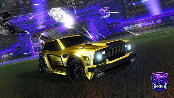 A Rocket League car design from ColeBishop