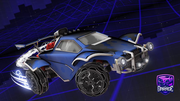 A Rocket League car design from SC-Atlsmegaming