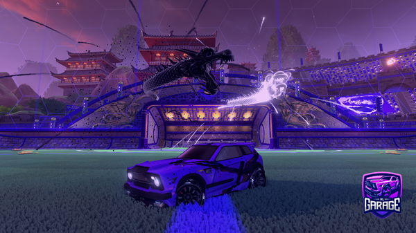 A Rocket League car design from KingOfThaWolves_