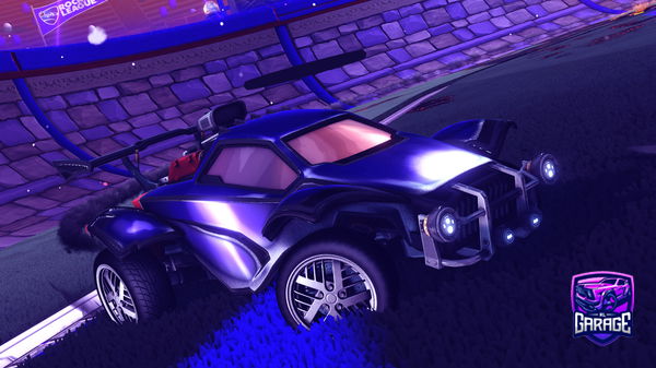 A Rocket League car design from cheesfood